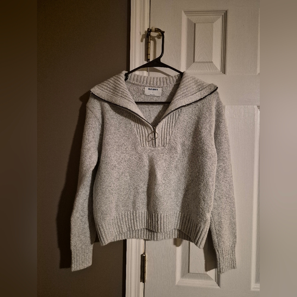 Old Navy Quarter Zip Sweater